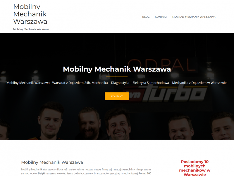 Mobilny Mechanik Warszawa